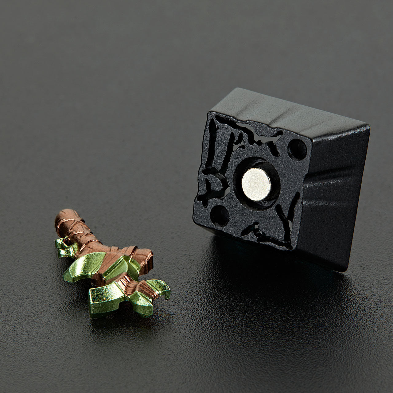 DOTA2 FORCE STAFF MAGNETIC ALUMINUM ARTISAN KEYCAP