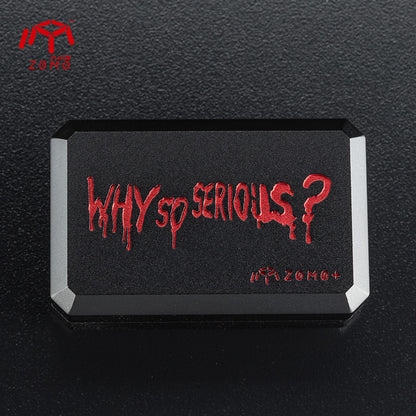 ZOMOPLUS 1st Joker Artisan Keycap - WHY SO SERIOUS?