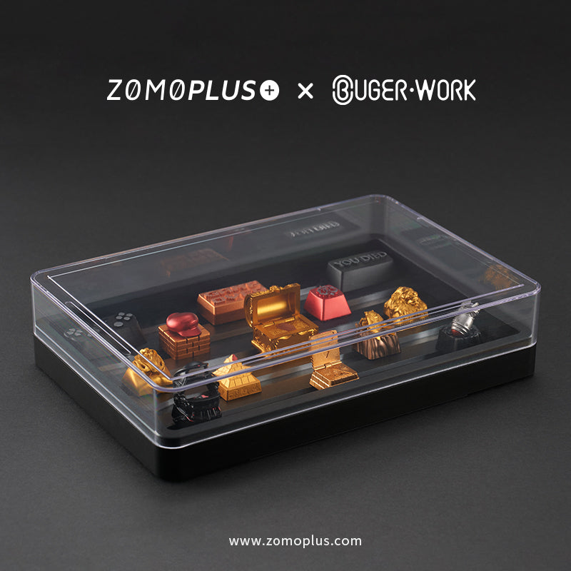 ZOMOPLUS X BUGER WORK METAL KEYCAP BOX