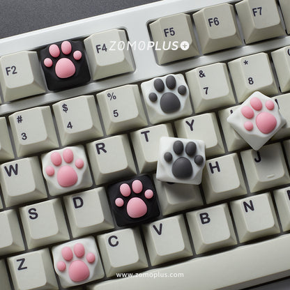 ABS & SILICONE KITTY PAW ARTISAN KEYCAP