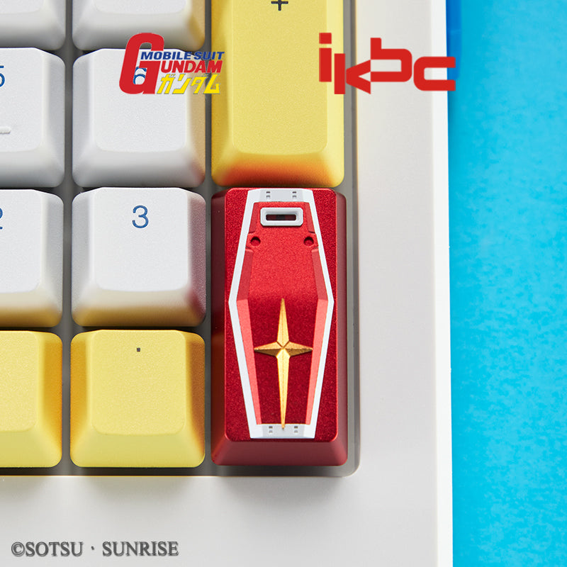 MOBILE SUIT GUNDAM SERIES RX-78-2 RED SHIELD ALUMINUM ARTISAN KEYCAP