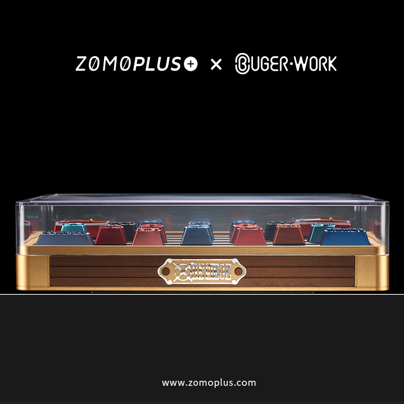 ZOMOPLUS X BUGER WORK METAL KEYCAP BOX