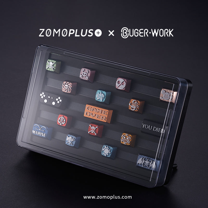 ZOMOPLUS X BUGER WORK METAL KEYCAP BOX