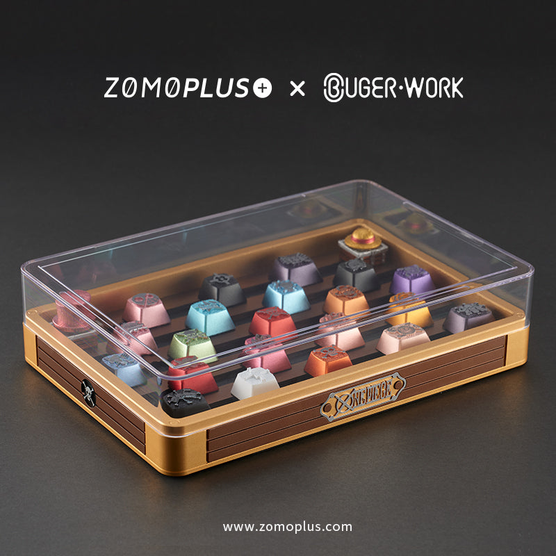 ZOMOPLUS X BUGER WORK METAL KEYCAP BOX