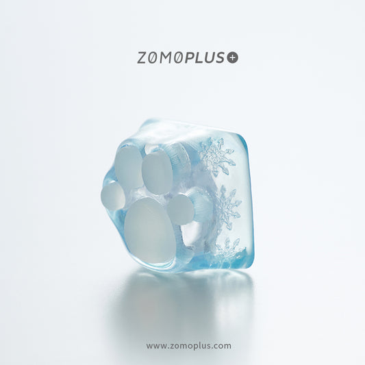 3D Printed Resin & Silicone Sakura / Tiffany Kitty Paw Keycap