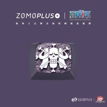 ONE PIECE - FOUR EMPERORS ALUMINUM ARTISAN KEYCAPS (SET OF 5)