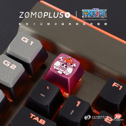 ONE PIECE ACE ALUMINUM ARTISAN KEYCAP