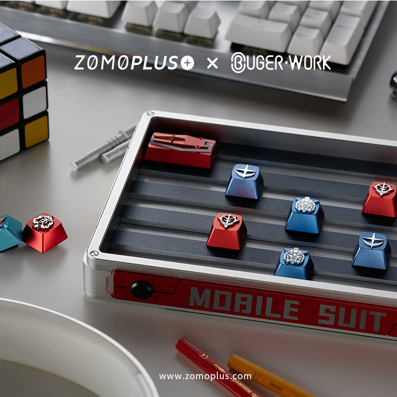 ZOMOPLUS X BUGER WORK METAL KEYCAP BOX