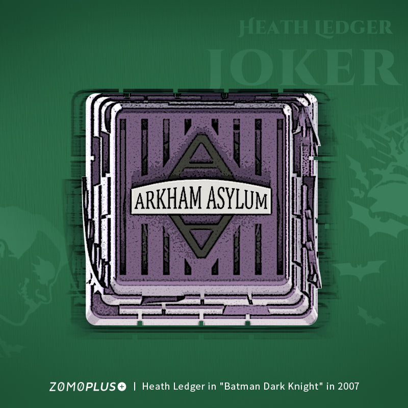 [Group Buy] ZOMOPLUS 5th Joker Artisan Keycap - Arkham Asylum🤡🃏