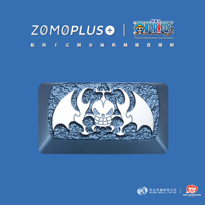 ONE PIECE - GECKO MORIA ALUMINUM ARTISAN KEYCAP