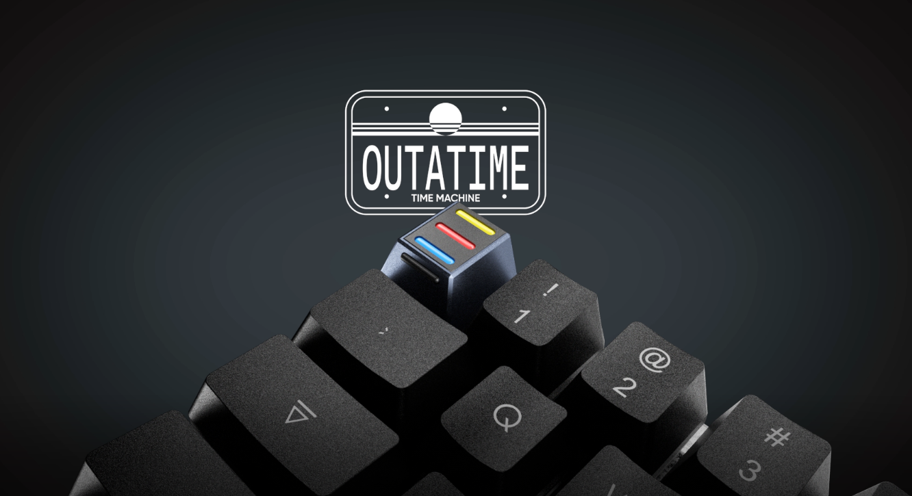 ZOMOPLUS X BUGER WORK X ANGRY MIAO Time Machine Keycap