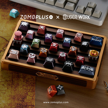 ZOMOPLUS X BUGER WORK METAL KEYCAP BOX