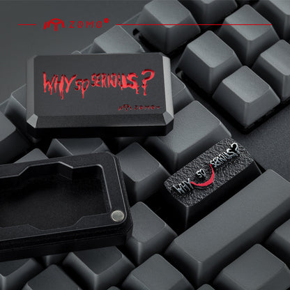 ZOMOPLUS 1st Joker Artisan Keycap - WHY SO SERIOUS?