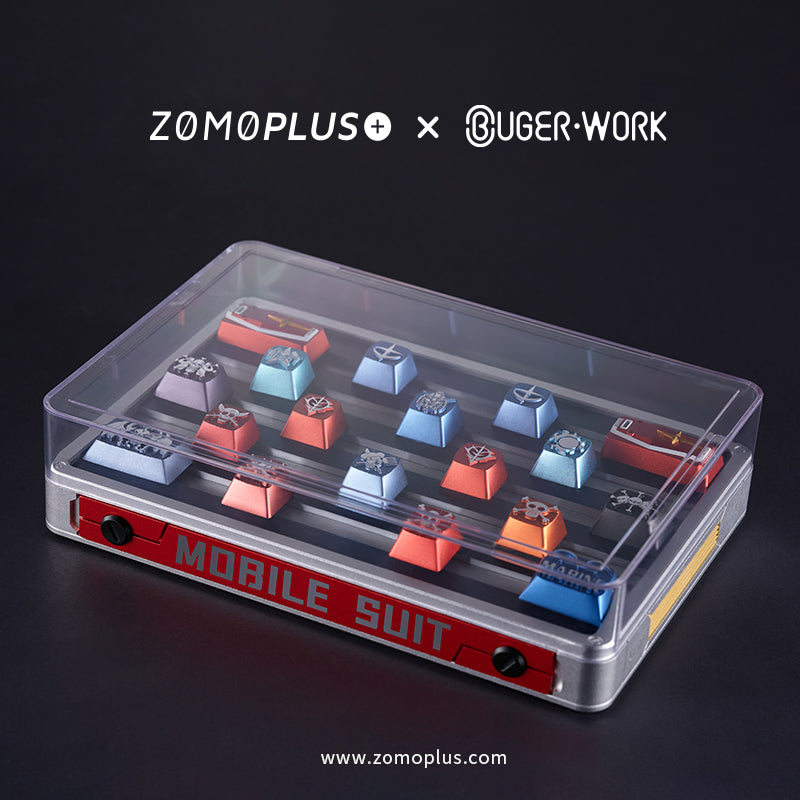 ZOMOPLUS X BUGER WORK METAL KEYCAP BOX