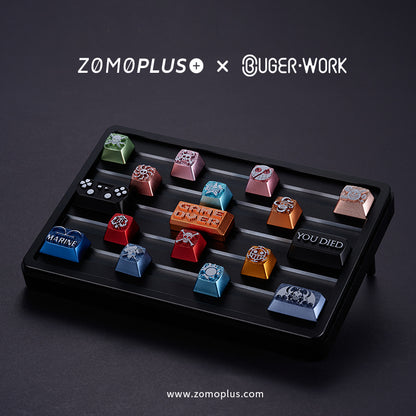 ZOMOPLUS X BUGER WORK METAL KEYCAP BOX