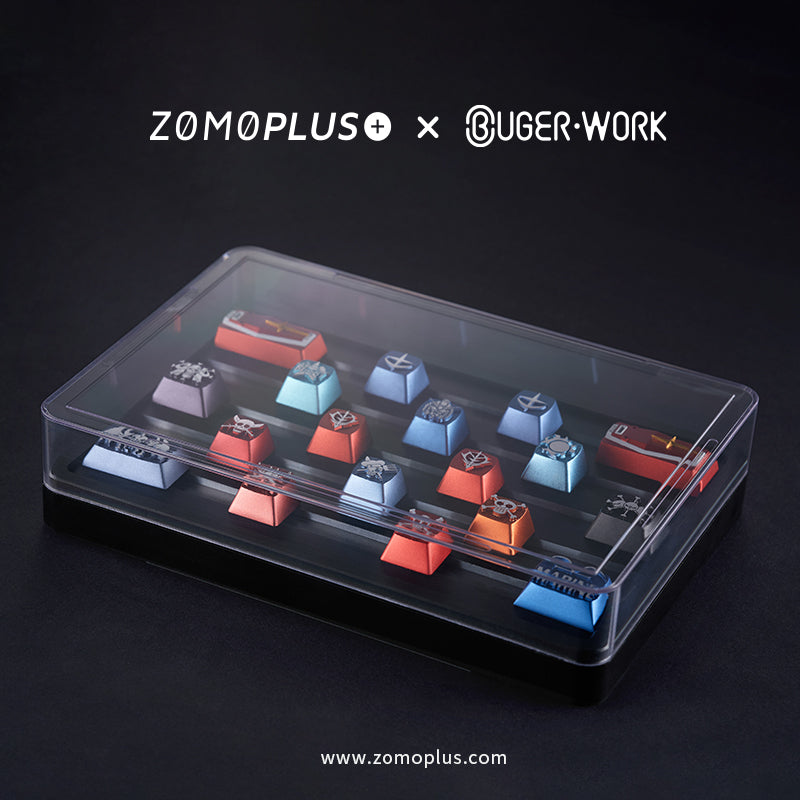 ZOMOPLUS X BUGER WORK METAL KEYCAP BOX