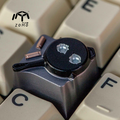 BULLET PAN ALUMINUM ARTISAN KEYCAP
