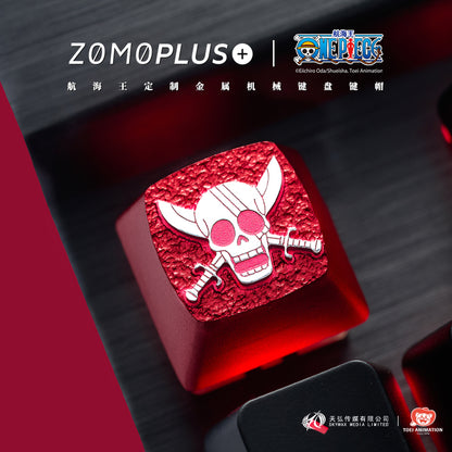 ONE PIECE - FOUR EMPERORS ALUMINUM ARTISAN KEYCAPS (SET OF 5)