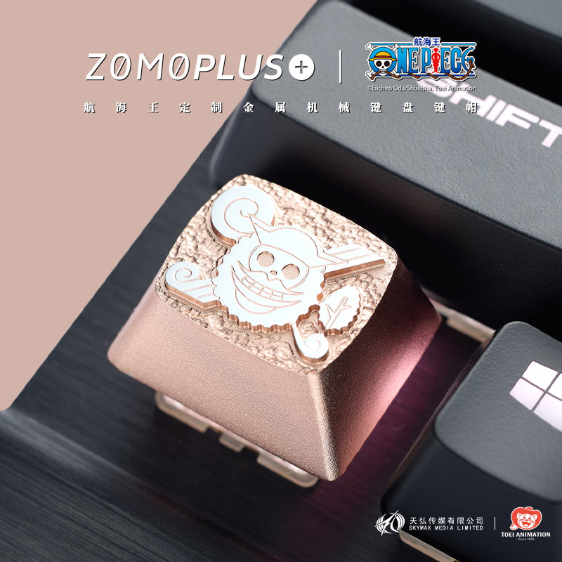 ONE PIECE - FOUR EMPERORS ALUMINUM ARTISAN KEYCAPS (SET OF 5)