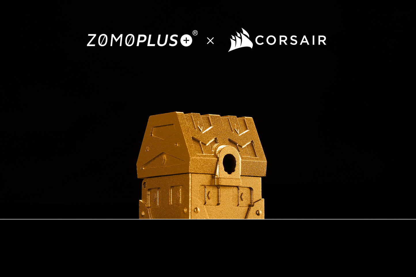 ZOMOPLUS X CORSAIR Treasure Box & Anchor Headphone Holder Artisan Keycap