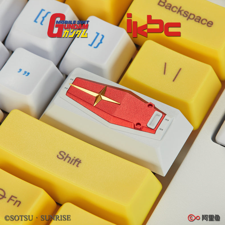 MOBILE SUIT GUNDAM SERIES RX-78-2 SHIELD ALUMINUM ARTISAN KEYCAP