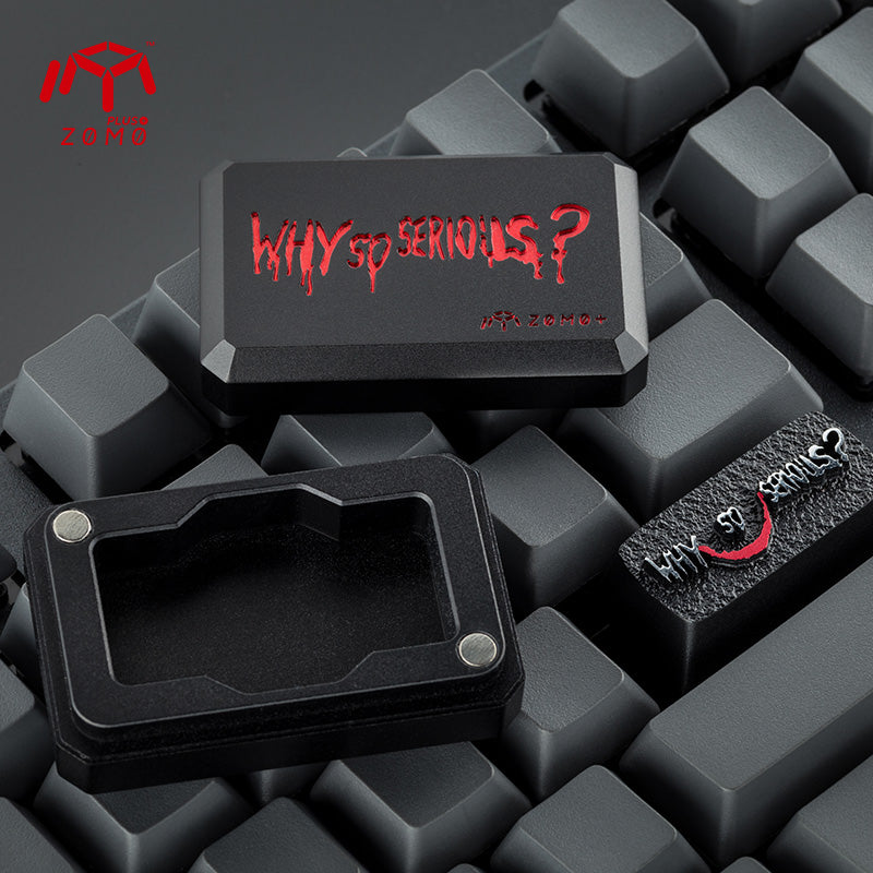 ZOMOPLUS 1st Joker Artisan Keycap - WHY SO SERIOUS?