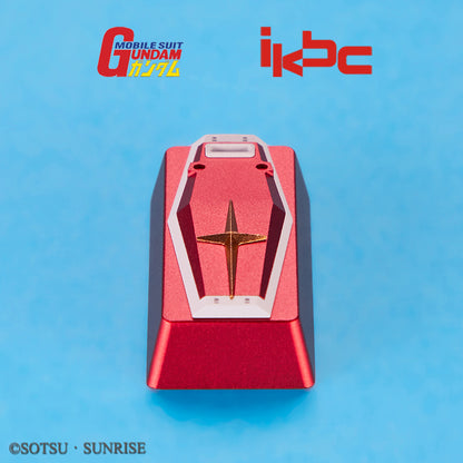 MOBILE SUIT GUNDAM SERIES RX-78-2 RED SHIELD ALUMINUM ARTISAN KEYCAP