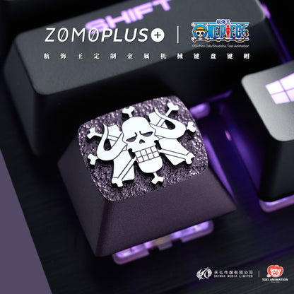 ONE PIECE - FOUR EMPERORS ALUMINUM ARTISAN KEYCAPS (SET OF 5)