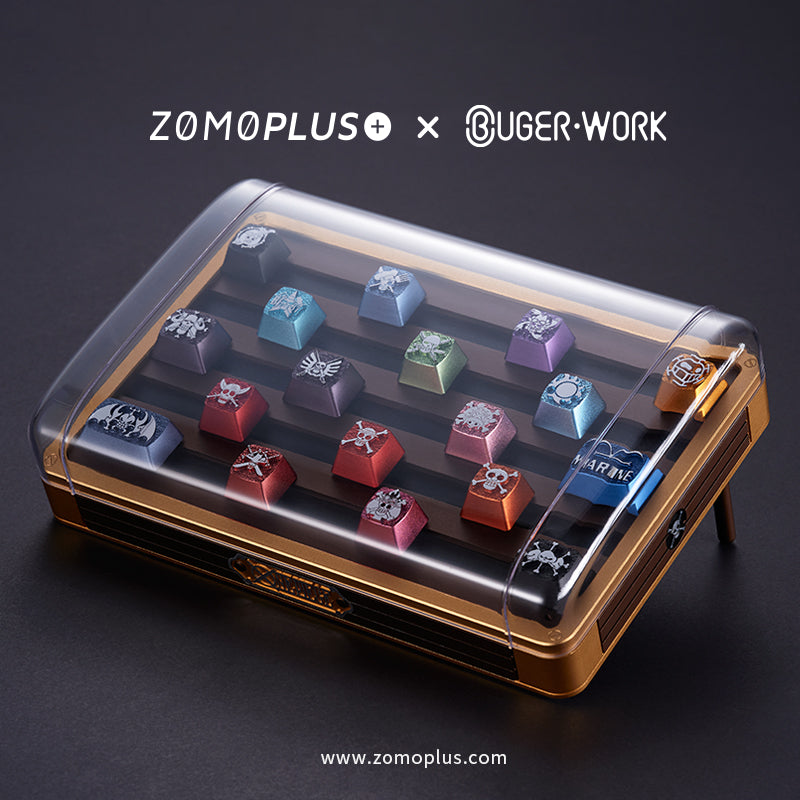 ZOMOPLUS X BUGER WORK METAL KEYCAP BOX