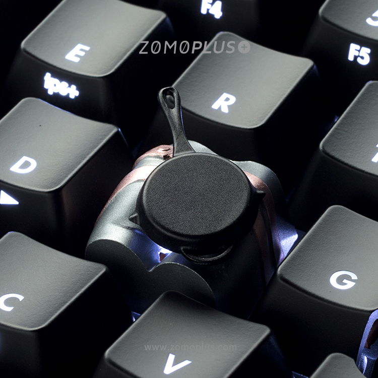 BUTT PAN ALUMINUM ARTISAN KEYCAP