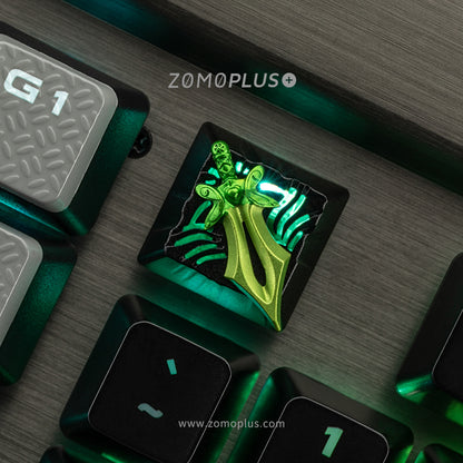 DOTA2 SERIES ALUMINUM ARTISAN KEYCAP SET OF 8