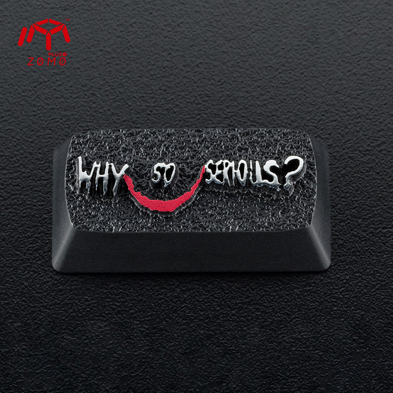 ZOMOPLUS 1st Joker Artisan Keycap - WHY SO SERIOUS?