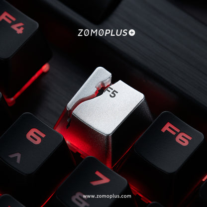 Cracked F5 Aluminum Artisan Keycap