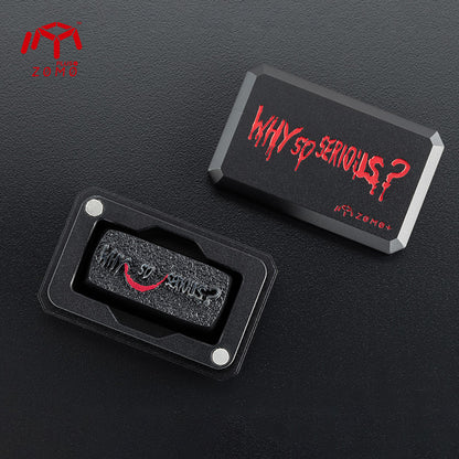 ZOMOPLUS 1st Joker Artisan Keycap - WHY SO SERIOUS?