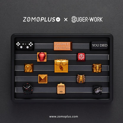 ZOMOPLUS X BUGER WORK METAL KEYCAP BOX