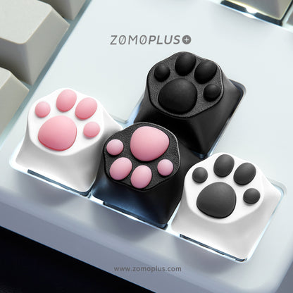 ABS & SILICONE KITTY PAW ARTISAN KEYCAP