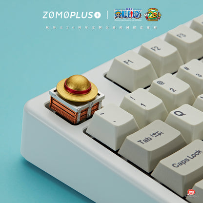 ONE PIECE LUFFY'S HAT ALUMINUM ARTISAN KEYCAP