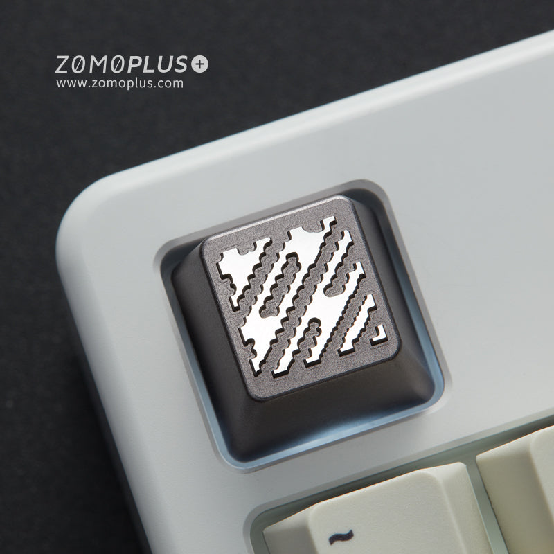 BATTLE CITY ICE FEILD ALUMINUM ARTISAN KEYCAP