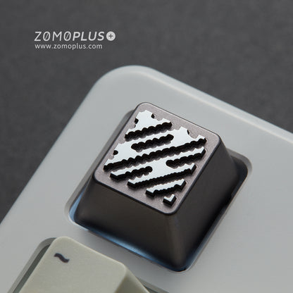BATTLE CITY ICE FEILD ALUMINUM ARTISAN KEYCAP