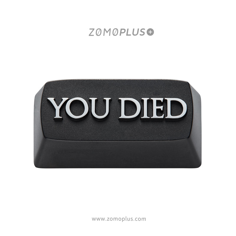 YOU DIED ALUMINUM ARTISAN KEYCAP