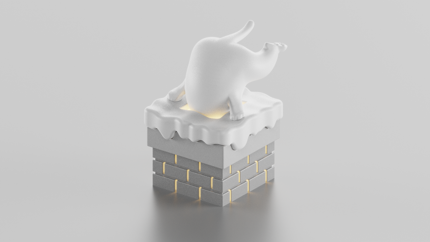 ZOMO X ANGRY MIAO The Chimney Cat Keycap