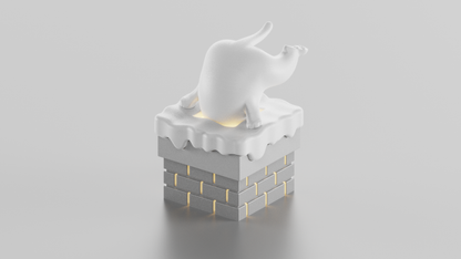 ZOMO X ANGRY MIAO The Chimney Cat Keycap